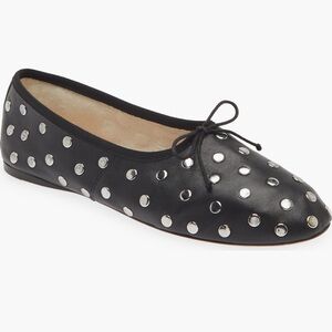 Loeffler Randall Landon Black Studded Ballet Flats 12